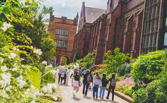 Undergraduate Open Day in the Old Quad, Newcastle University